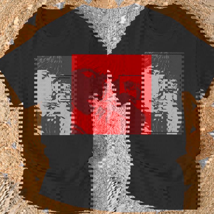 Dot Pattern Original Icon Official Illustration Red Tシャツ 高齢者への贈り物