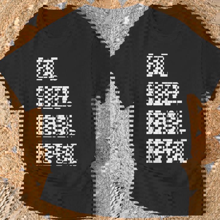 Eatleep ジム ワークアウト トレーニング ベンチプレス ウエイトリフティング Tシャツ 高齢者への贈り物