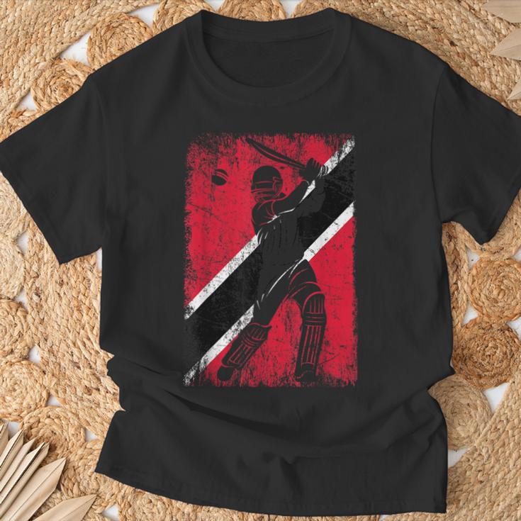 Entrenador De Jugadores De Fans De Jersey De Cricket Bandera De Trinidad Y Tobago Camiseta unisex Regalos para ancianos