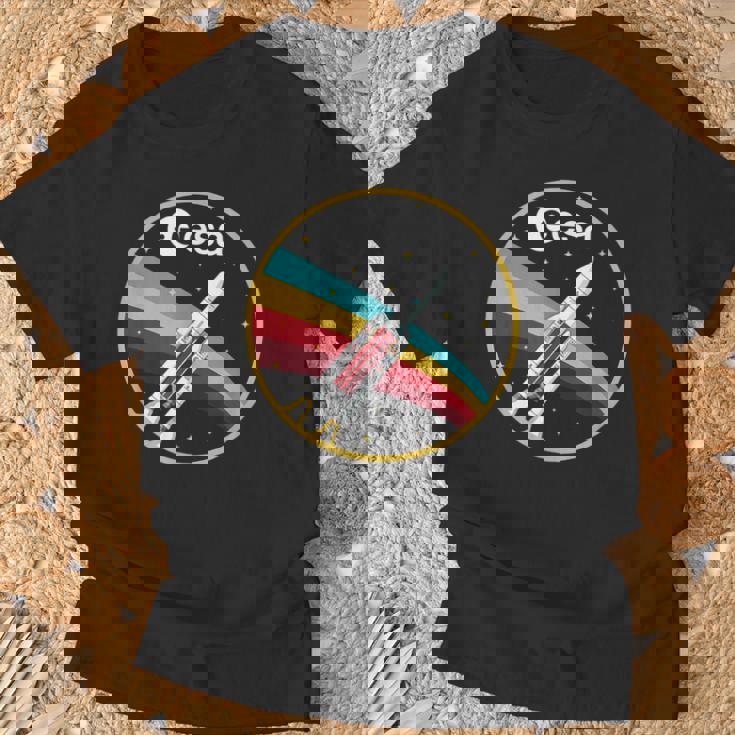 Esa 欧州宇宙機関 アリアン 5 ロケット ヴィンテージ Tシャツ 高齢者への贈り物