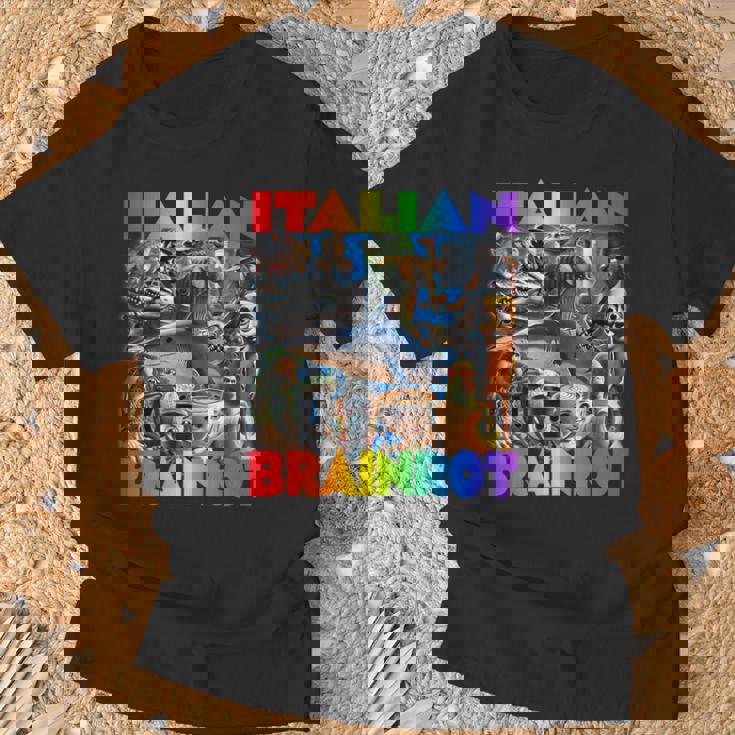 Every Italian Brainrot Meme Italian Brainrotコレクション Tシャツ 高齢者への贈り物