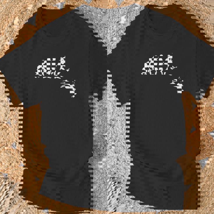 Evolution スキューバダイビング パシフィックオーシャン愛好家とシーダイバー Tシャツ 高齢者への贈り物