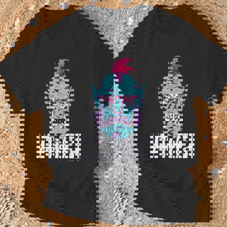 Fantasy Ork Mmorpg Rpg ゲーマーヘッド Tシャツ 高齢者への贈り物