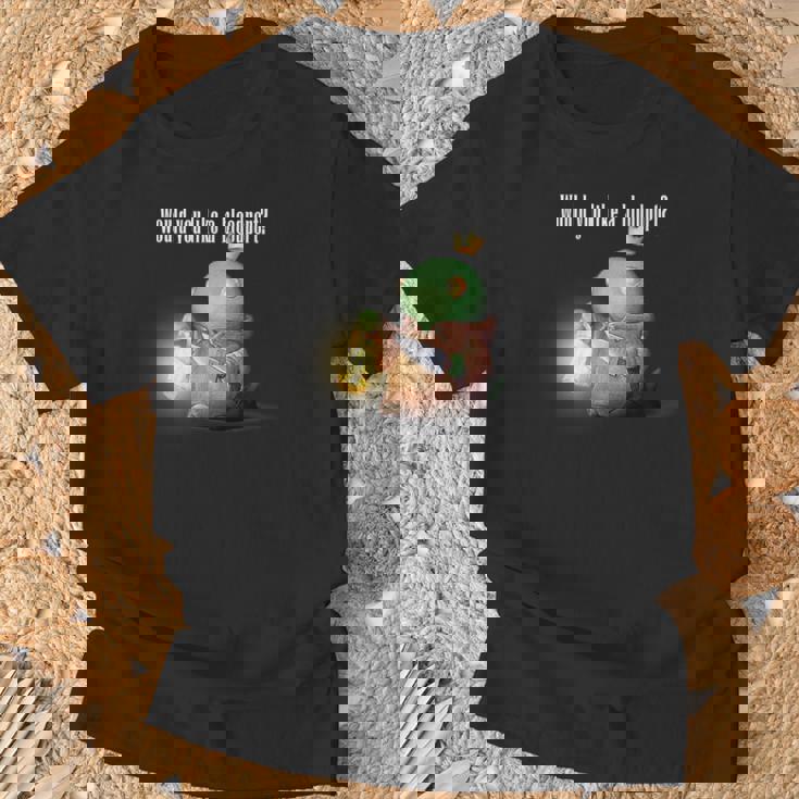 Ffxi Ff11 Mmorpg ブラッドポートはいかがですか Tシャツ 高齢者への贈り物