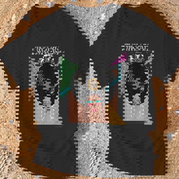 Funk &Oul Patrol 70年代80年代ビンテージアフログラフィックミュージックシャツ Tシャツ 高齢者への贈り物