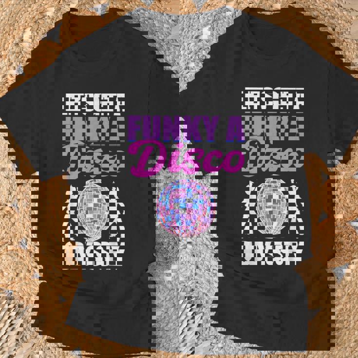 Funkyoul Music Lovers ヴィンテージ グルーヴィーディスコ Tシャツ 高齢者への贈り物