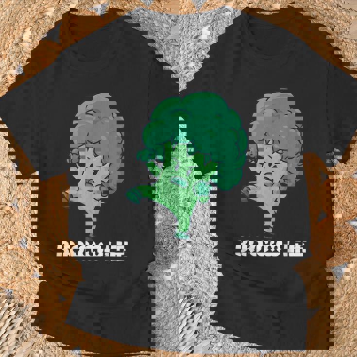 Brocco-Lee Punegetable Love ブロッコリー ビーガンダイエット Tシャツ 高齢者への贈り物