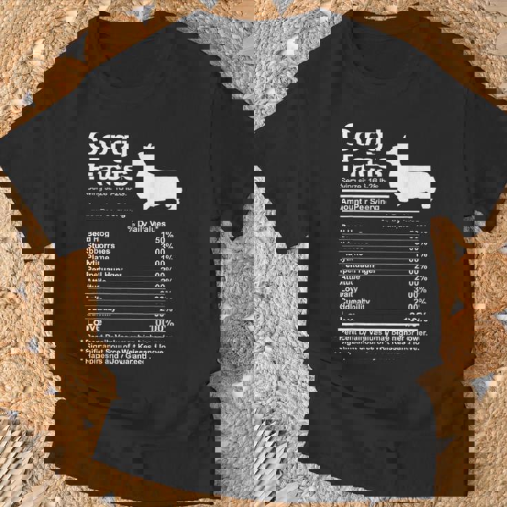 Corgi Facts 栄養ギフト カーディガン ペンブローク Tシャツ 高齢者への贈り物