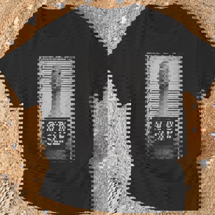 Goose Gotilly Meme 動物愛好家 マグショット 男の子 女の子 Tシャツ 高齢者への贈り物