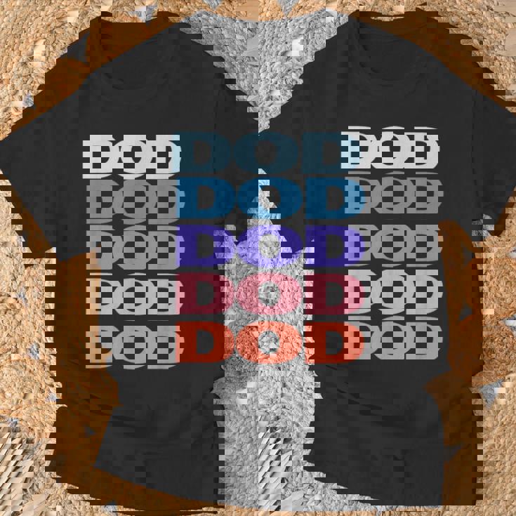 Modern Repeated Text Dod Tシャツ 高齢者への贈り物