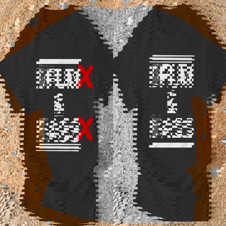 Rum And Ass Lovers Drum & Bass パロディ 皮肉なスローガン Tシャツ 高齢者への贈り物