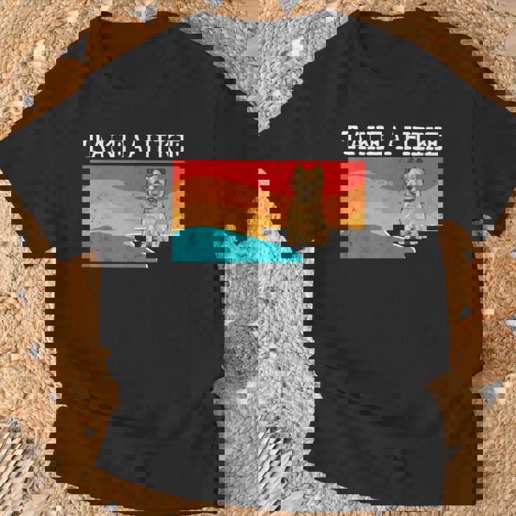 Take A Hike ケアンテリア グラフィック ハイキング Tシャツ 高齢者への贈り物