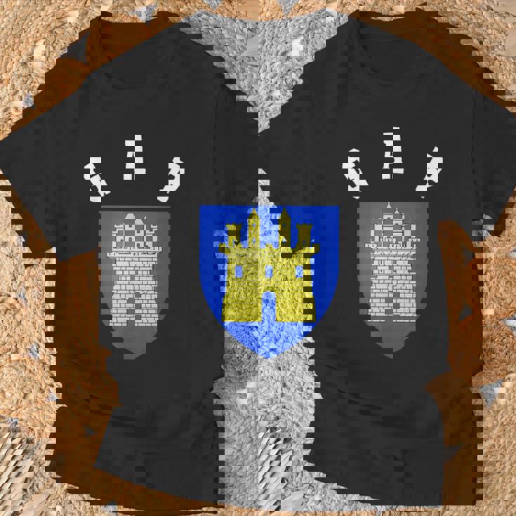 Gap Coat Of Arms 旗 フットボール Tシャツ 高齢者への贈り物