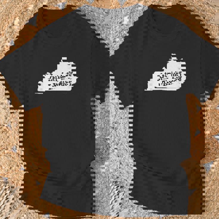 Getting Lucky In Kentucky Tシャツ 高齢者への贈り物