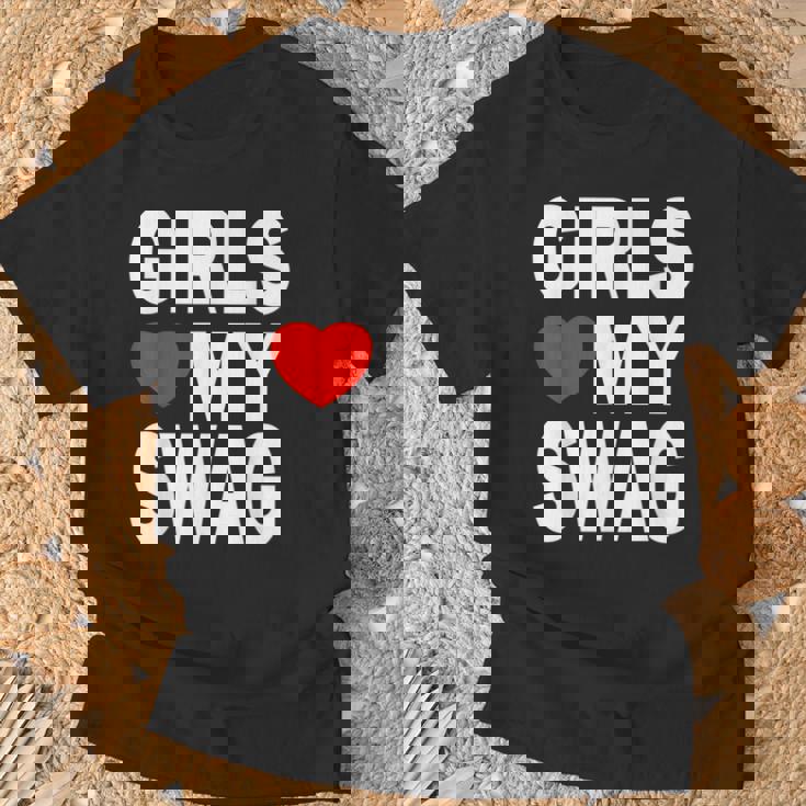 Girls Love Mywag シャツ おもしろい言葉 ガールズ Love Mywag Tシャツ 高齢者への贈り物