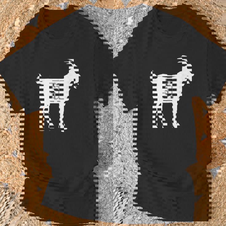 Goat 51 GOATナンバーフィフティワンヤギ Tシャツ 高齢者への贈り物