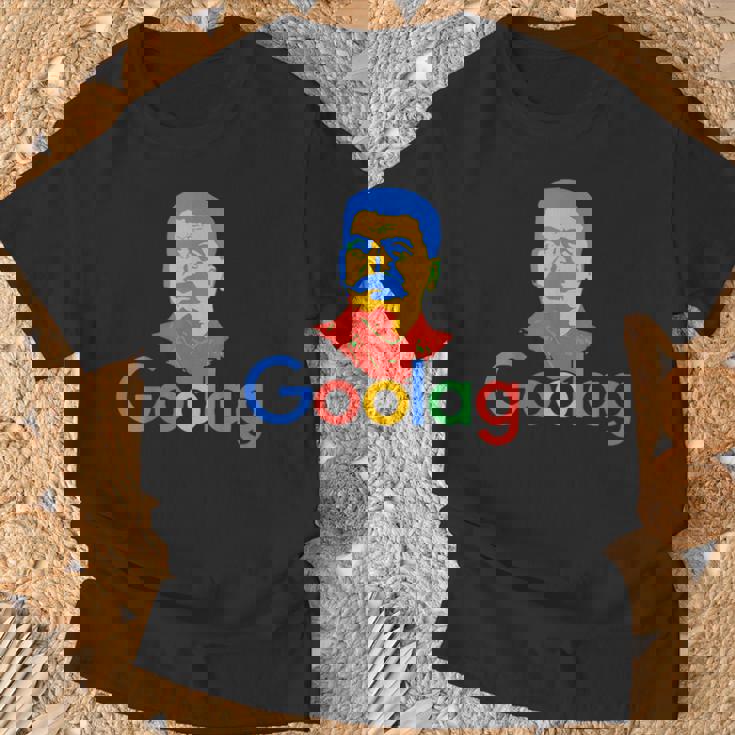 Goolag ファニーソビエト時代政治ジョーク 言論の自由スターリン Tシャツ 高齢者への贈り物