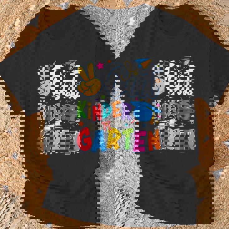 Graduación De Jardín De Infantes 2025 Para Niños Y Niñas Graduados 2025 Camiseta unisex Regalos para ancianos
