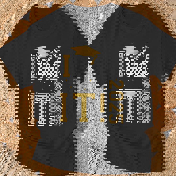 I Did It Graduation 2025 Graduate Class Of 2025 Senior 25 T-Shirt Gifts for Old Men