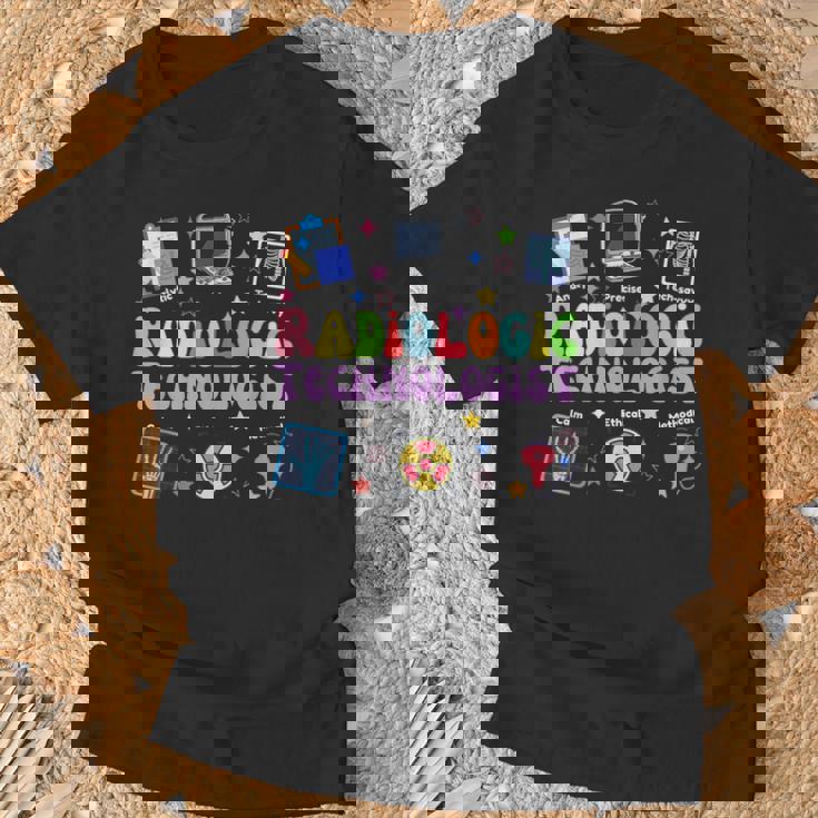 Groovy 放射線技師アート メンズ レディース X線技術 Tシャツ 高齢者への贈り物