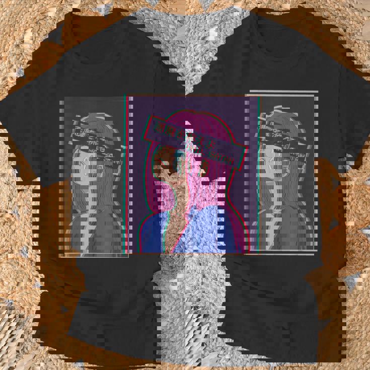 Hailatanad Anime Girl Japaneseaporwave Aesthetic Tシャツ 高齢者への贈り物