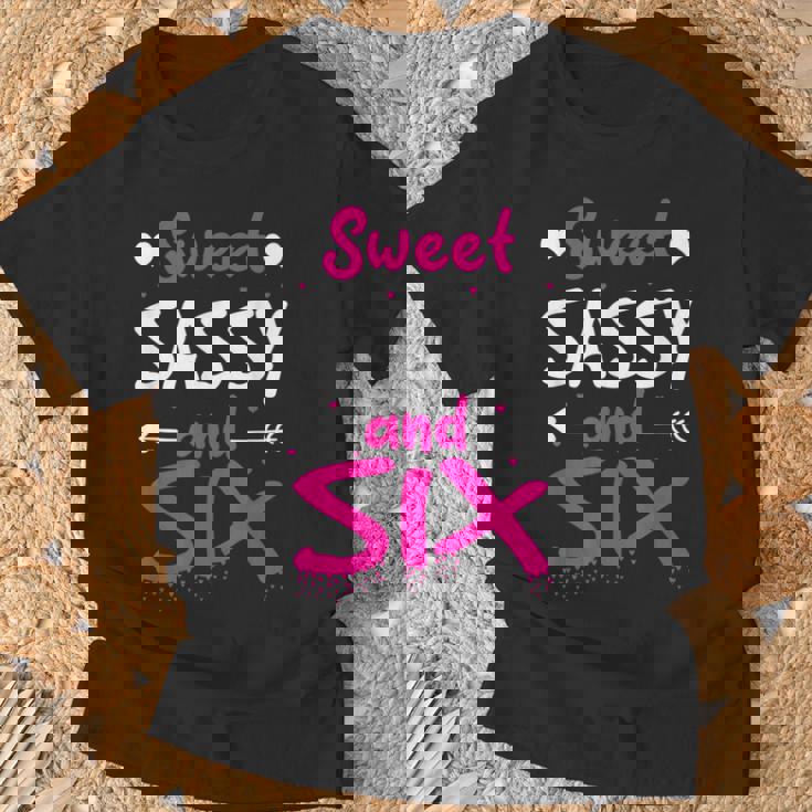 Happy 6Th Birthdayweetassy Andix Girls 6歳 Tシャツ 高齢者への贈り物