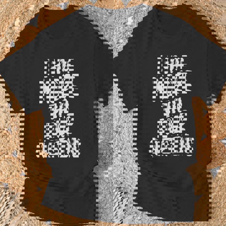 I Have More Four Questions 面白い ハッピー過越祭 キッズ Tシャツ 高齢者への贈り物