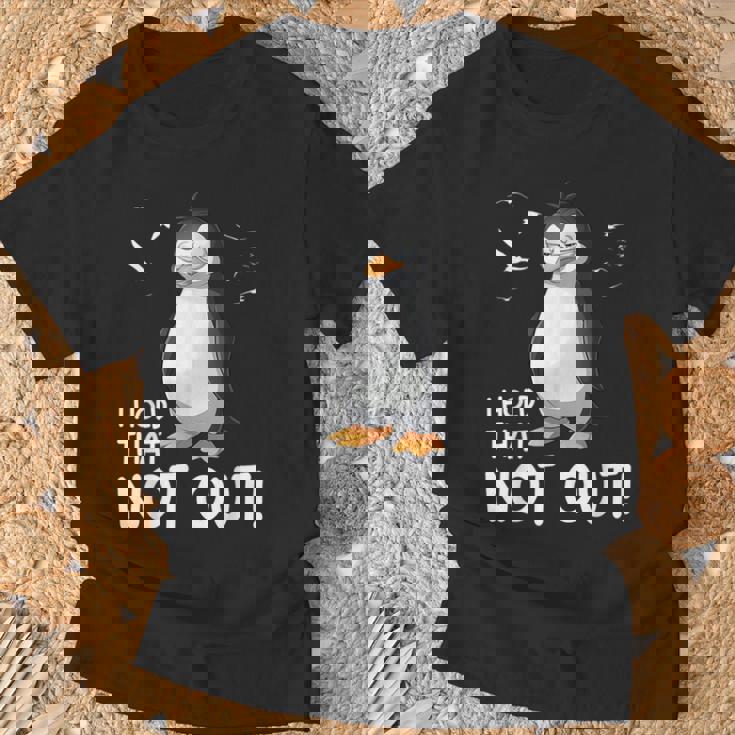 I Hold That Not Out デングリッシュのことわざ 面白い 楽しい Tシャツ 高齢者への贈り物