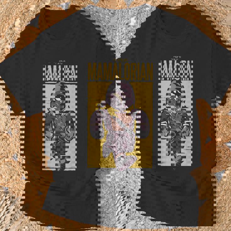 Hombre El Mamalorian Feliz Madres Hustler Día De La Madre Broma Camiseta unisex Regalos para ancianos