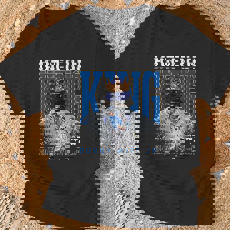 Home Run King Bobby Witt Jr Kansas City Mlbpa Tシャツ 高齢者への贈り物