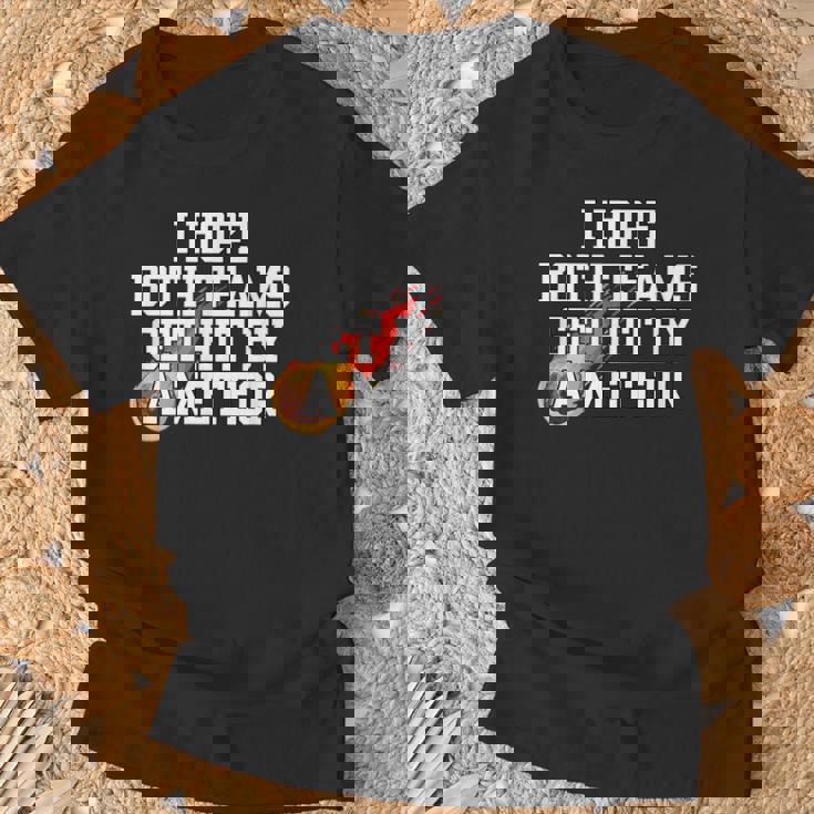 I Hope Both Teams Get Hit With A Meteor Lose メンズ レディース Tシャツ 高齢者への贈り物