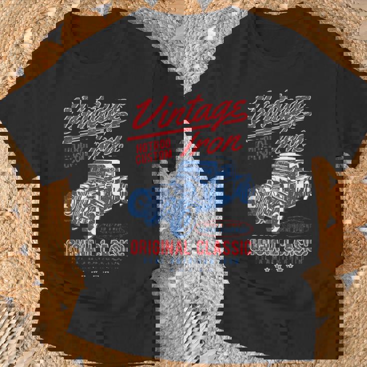 Hot Rodintage In Mangas Camiseta unisex Regalos para ancianos
