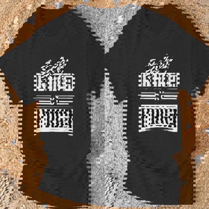 Hydrogen 再生可能エネルギー 原子燃料エレメント 水素 Tシャツ 高齢者への贈り物