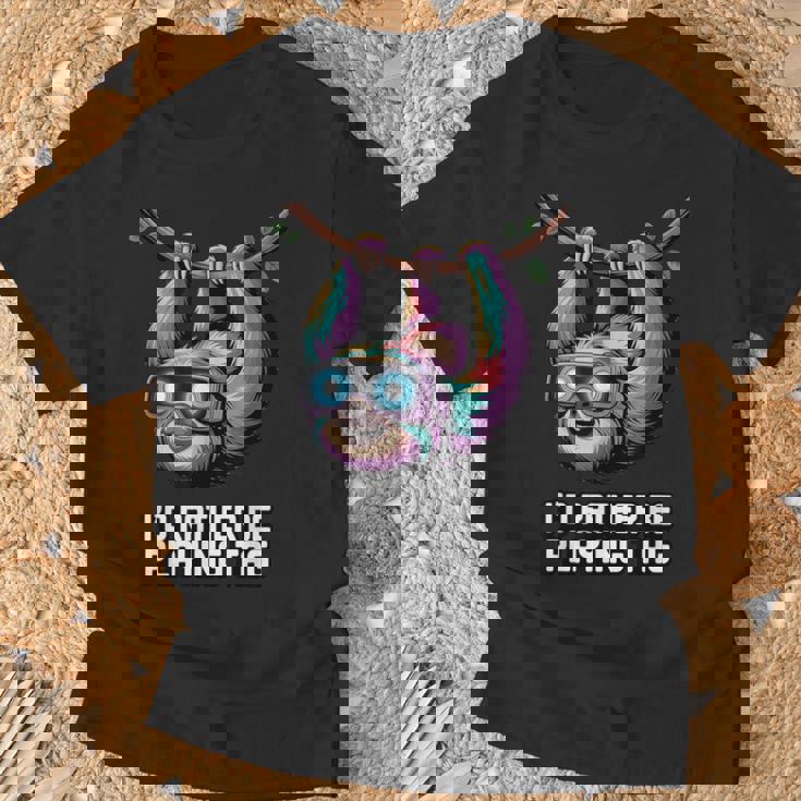 I'd Rather Be Playing Tag Tシャツ 高齢者への贈り物