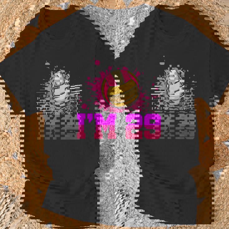 I'm 29Ports バレーボール選手 大人用 29歳の誕生日 Tシャツ 高齢者への贈り物