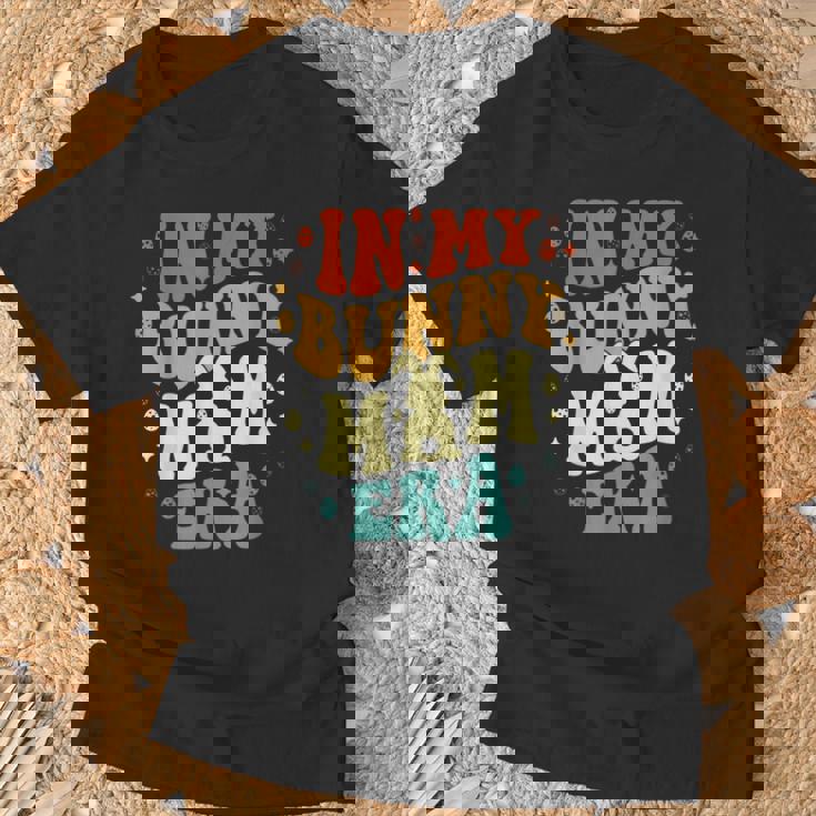 In My Bunny Mom Era ヴィンテージ イースターデー 母の日 Tシャツ 高齢者への贈り物