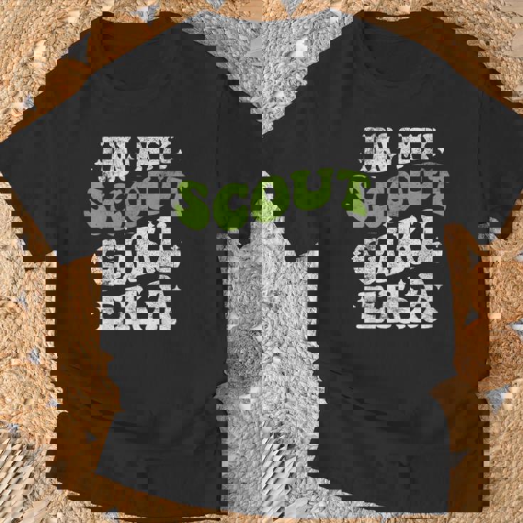 In Mycout Girl Era ファニースカウトガール スカウト キャンプ Tシャツ 高齢者への贈り物