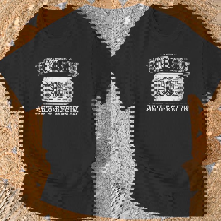Intage 1985 Regalos De Cumpleaños 37 Años 37Th Bday Present Cuello Camiseta unisex Regalos para ancianos
