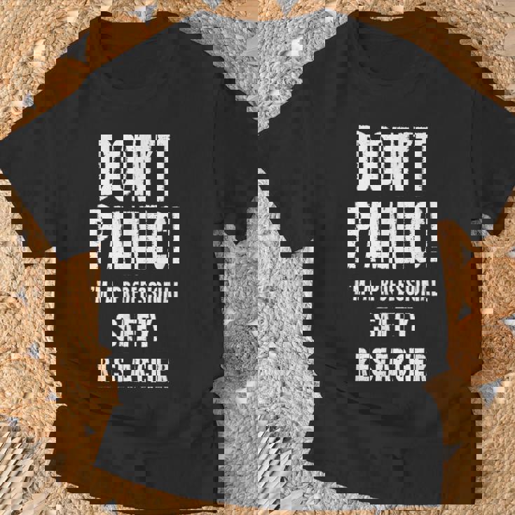 Investigador Deeguridad Camiseta unisex Regalos para ancianos