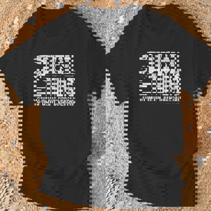 It's A Diesel Thing You Wouldn't Understand トラックドライバー Tシャツ 高齢者への贈り物