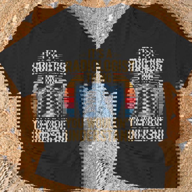 It's A Radiologist Thing You Wouldn't Understanding Retro Tシャツ 高齢者への贈り物