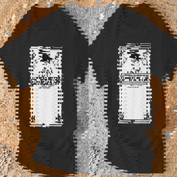 It's My Graduationign My Chool Gradual Grad 2024 Tシャツ 高齢者への贈り物