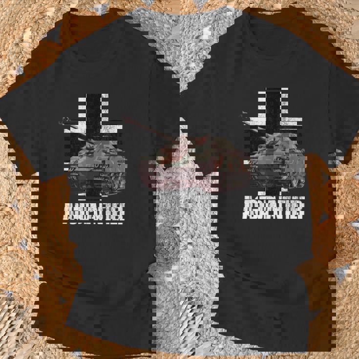 Jagdpanther ハンティング パンサー ドイツ戦車 デストロイヤー Tシャツ 高齢者への贈り物