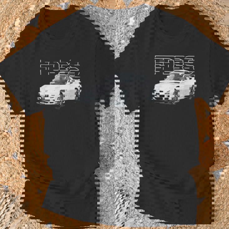 Jdm Fd ロータリーカー ホワイト Tシャツ 高齢者への贈り物