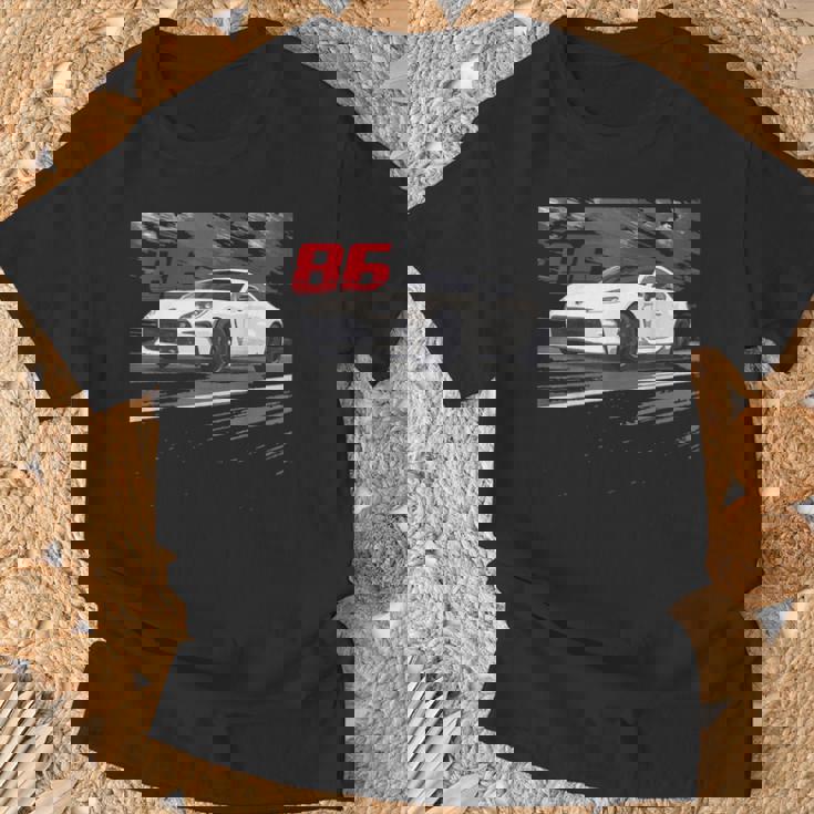 Jdm カー ストリート ドリフト レース Dk 土屋 86 アニメ Tシャツ 高齢者への贈り物