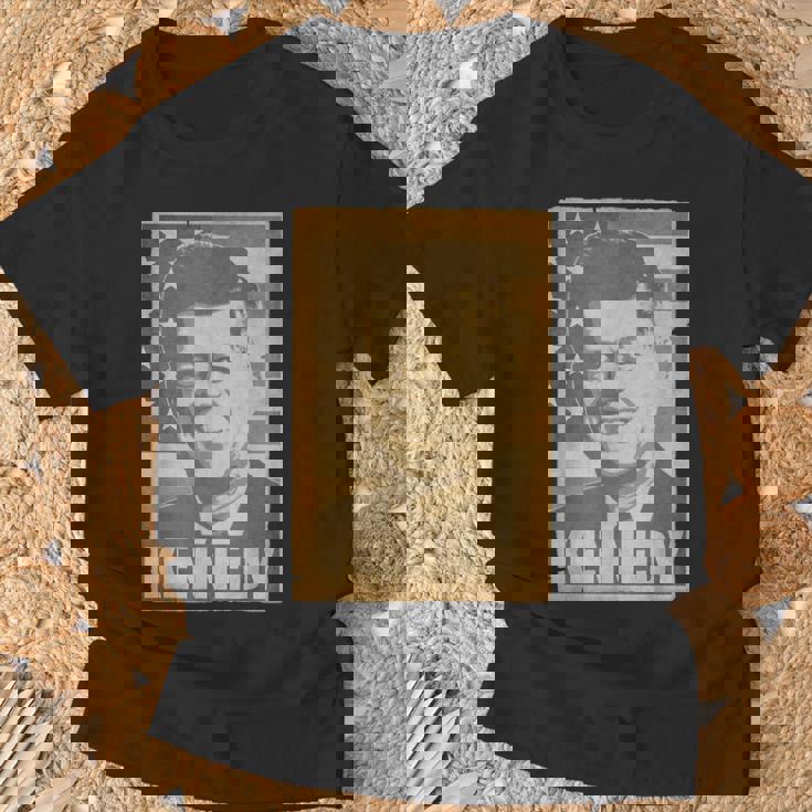 Jfk ジョン・F・ケネディ・トーンポスター Tシャツ 高齢者への贈り物