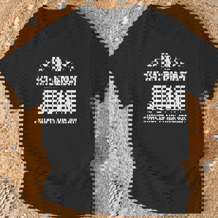 Juan 個人名 I'm That Legendary Juan Juan Tシャツ 高齢者への贈り物