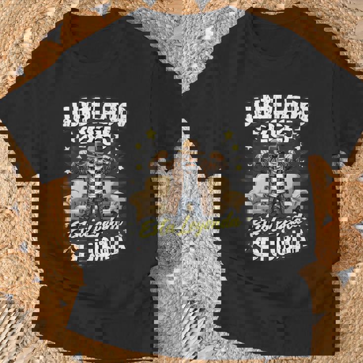Jubilado 2025 Esta Leyendae Jubila Camiseta unisex Regalos para ancianos