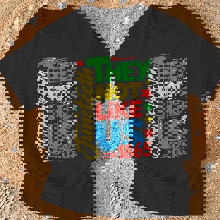 Junenth 1865 Black History Month Black Lives Matter Men T-Shirt Gifts for Old Men