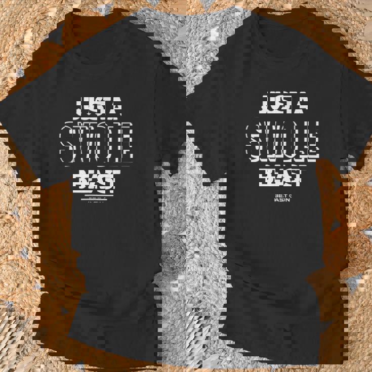 Just Awole Beast トレーニング フィットネス モチベーション ジム 格言 Tシャツ 高齢者への贈り物